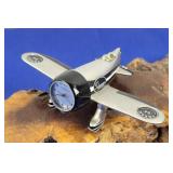 Fossil LE Airplane Clock