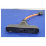 Triple Tap Outlet Extension, 14AWG