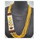 Native American Style Necklace & Earrings