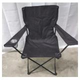 Folding Camping Chair, Black
