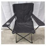 Folding Camping Chair, Black