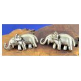 Sterling Elephant Pin [x2]