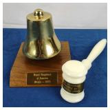 RNA Oracle Brass Bell & Gavel
