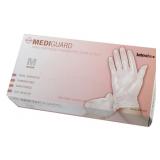 MediGuard Vinyl Gloves, 100/Box, New