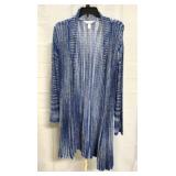 Krazy Kat Long Lightweight Cardigan - Sz M
