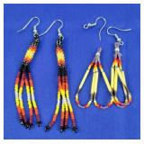 Native American Style Earrings (2pr)