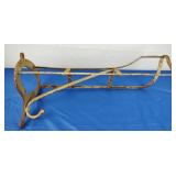 Vtg Wall Mount Saddle Rack