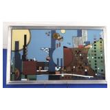 Frank Lloyd Wright Glass Panel