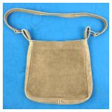 Brown Suede Purse