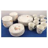 Whimsical Winterland 32-pc Dinnerware Set