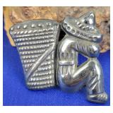 Sterling (Mexican Silver) Brooch