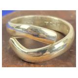 Sterling Crossover Ring