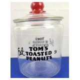 Tomï¿½s Toasted Peanuts Glass Jar