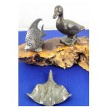 Vtg Marine Life Figures (3)