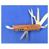 Alamo Souvenir Rosewood Multi-Tool