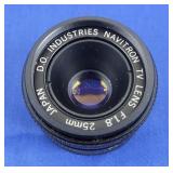 D.O Industries Navitron 25mm F1.8 TV Camera Lens