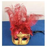 Feathered Masquerade Mask