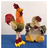 Kitchen Closed "Chick" & Rooster Figurine