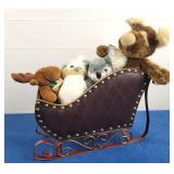 Santa Sleigh w/Toys