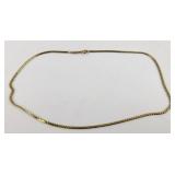 14K (585) Gold Box Chain Necklace