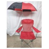 Camp Chair & Umbrella