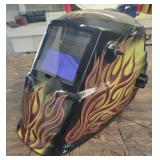 Lincoln Electric Welder's Helmet, Flames