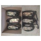 Black 1' Ratchet Straps (6)