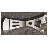 Chrome Brake Caliper & License Plate Bracket