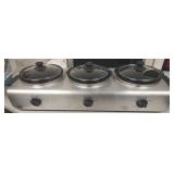 Bella 3 Station Buffet Server/Warmer