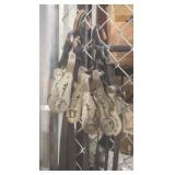 Black 1.5' Ratchet Straps (4)