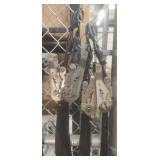 Black 1.5' Ratchet Straps (4)
