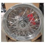 ULTIMA Complete Chrome 60 Spoke Rear Wheel
