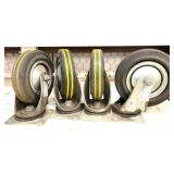 8'x2' Heavy Duty Swivel Castor Wheels [x4]