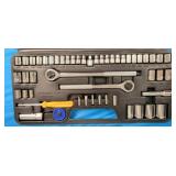 SAE & Metric Socket Set in Case
