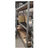 Gray Metal Shelving, 2-Sections [x2] READ DESCRIPT