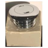 Vented Chrome Gas Cap w/ Paint Saver