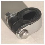 Chrome Handlebar Gauge Clamp