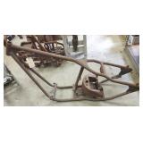 Hardtail Frame with Oil Tank, No VIN
