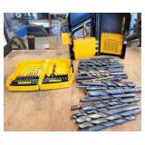Assorted Drill Bits & 2 Sorter Cases