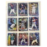 2024 Topps Baseball Cards Sheet