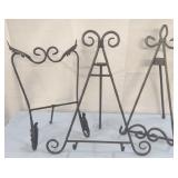Metal Folding Display Easels (3)