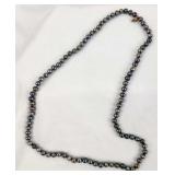 Peacock Iridescent Pearl Necklace