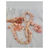 Pink Coral Beads & Nuggets