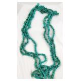 Turquoise 16'L String of Nugget Beads [x6]