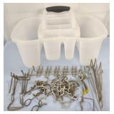 Pegboard Tool Hooks & Tool Caddy
