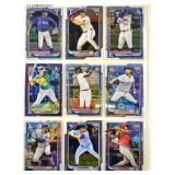 2024 Bowman Chrome Baseball Cards Sheet
