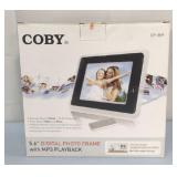 Coby 5.6' Digital Photo Frame w/MP3 Player
