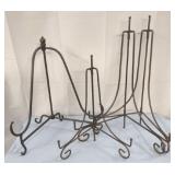 Metal Display Easels (4)