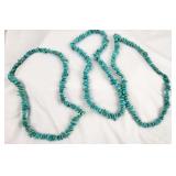 Turquoise 16'L String of Nugget Beads [x3]