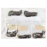 Dark Brown Color Heishi Beads (5 Strands)